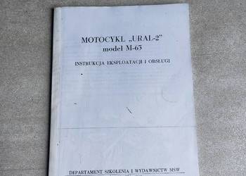 Motocykl Ural M63 instrukcja obsługi Motocykl Ural M63 instrukcja obsługi