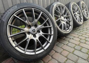 Zimowe 18 Mercedes w212 w205 Skoda Audi 5x112 opony 7.5-8mm felgi koła