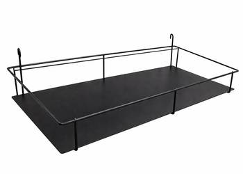 Półka na kratę 60×30×13cm – Czarna
