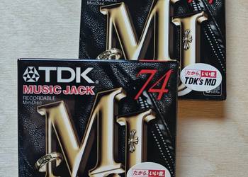 MiniDisc MD TDK Music Jack MJ74 , nowe oryginalll