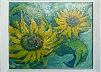 Obraz olejny Słoneczniki