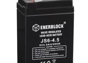 Akumulator 6V 4.5Ah ENERBLOCK AGM JS6-4.5