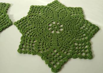 Serwetka Serwetki Bawełna Handmade