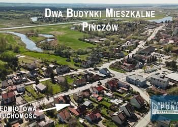 Dwa niezależne budynki mieszkalne Pińczów