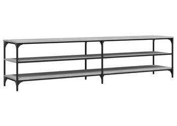 Szafka pod telewizor szary dąb sonoma 200x30x50 cm WM-826762