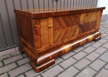 Komoda ART-DECO Orzech Niska Stara Antyk Politura Po Renowacji Okazja.