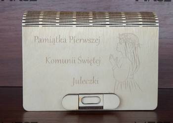 Pudełko na pieniądze biżuterię Komunia Święta pamiątka #MiszMówiszMasz