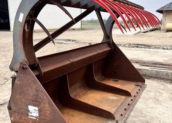 Łyżko-krokodyl, JCB, Volvo, ładowarka teleskopowa