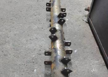 Wał rotor kosiarki bijakowej