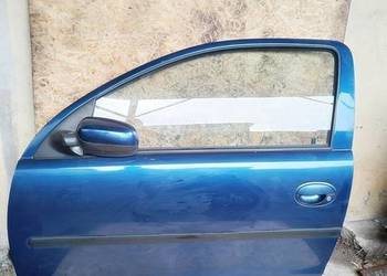DRZWI KOMPLETNE LEWY PRZÓD OPEL CORSA C 3 DRZWIOWA 2003-2009