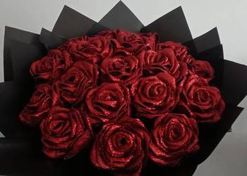 Bukiet że wstążki