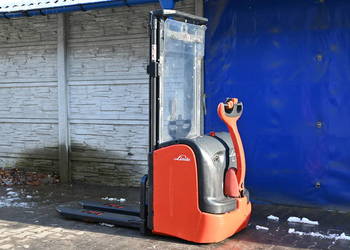 Paleciak elektryczny Linde L14 301cm Bat:2020rok 1400kg Duplex FHP 326