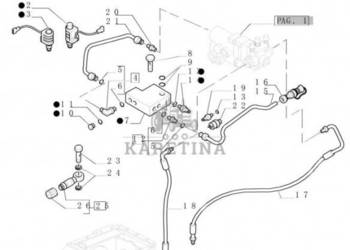 New Holland T6010 Blok 5196170