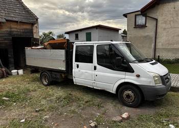 Ford transit kiper wywrot wywrotka 3 str nadstawki bliźniaki