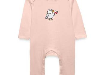 ekologiczna śpioszki patriotyczna dla niemowlaka