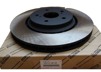 TOYOTA Camry Rav4 Bz4x Oryginalna tarcza hamulcowa przod 43512-48130 OE