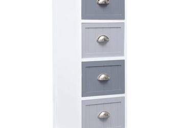 vidaXL Komoda, 35 x 30 x 90 cm, drewno paulownia(sku284078)