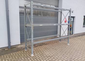 Regał do magazynu kontenerowy magazynowy hala półkowy Dexion 295x250x60cm