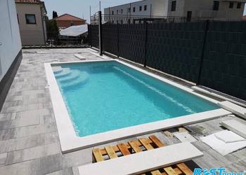Poliestrowy basen ogrodowy MARKI BESTPOOLS - RODOS 5.0x3.0x1.5m z izolacją