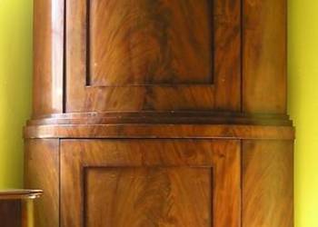 Rogówka cylindryczna Biedermeier - mahoń