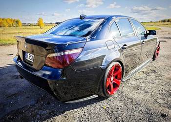 BMW E60 525D 2004r czarny anglik, groźny i nie do przeoczenia!