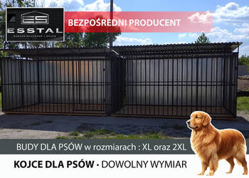Kojec dla Psa 6x2 , Kojce | ŚCIANY Z BLACHY OCYNKOWANEJ | - ESSTAL