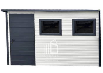 Schowek - Domek ogrodowy 3x2 drzwi 2x okno spad w tył ID450