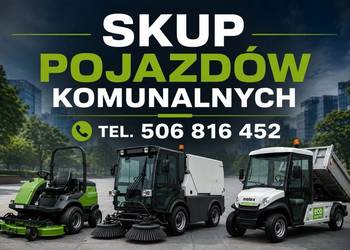 SKUP ZŁOMOWANIE POJAZDÓW KOMUNALNYCH- TRAKTORKÓW MELEXÓW ZAMIATAREK ITP...