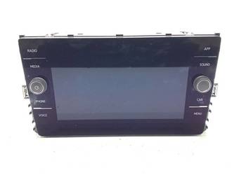 RADIO VW GOLF VII 5G6919605A ODTWARZACZ MULTIMEDIA, STEREO