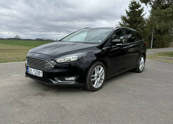 Ford Focus 2.0TDCI 150KM 186tys.km. Titanium Bezwypadkowy 17" Zarejestrowa…