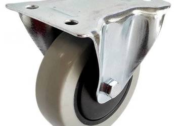 Koło plastik/TPR fi 100 mm w obudowie stałej typu AB do 70kg