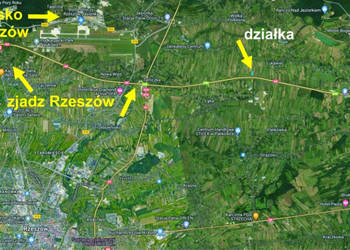 wynajmę działkę pod reklamę przy autostradzie A4 k/Rzeszowa