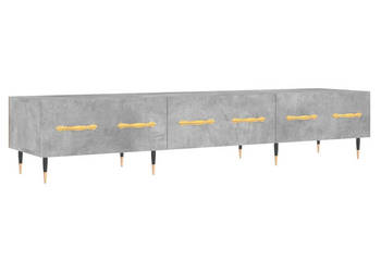 Szafka pod TV szarość betonu 150x36x30 cm WM-829136