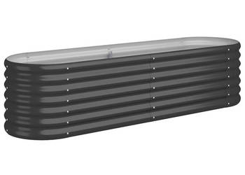 Podwyższona donica stal malowana proszkowo 152x40x36 cm WM-318871
