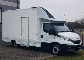 Iveco Daily KONTENER NISKOPODŁOGOWY 4,43x2,23x2,42 SKLEP BAR FOODTRUCK KAM…