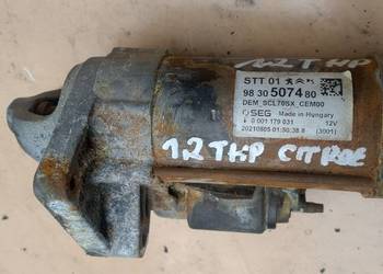 CITROEN PEUGEOT 1,2 THP rozrusznik 9830507480