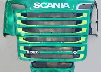 SCANIA R XPI V8 PRZÓD MASKA GRILL ATRAPA STELAŻ