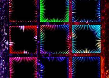 Nieskończone lustro LED - Orzech - Sterowanie WiFi (iOS/Android)
