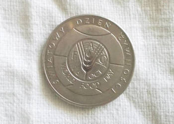 prl moneta z 1981 roku, obiegowe monety światowy dzień żywności prl moneta