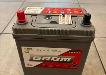 Akumulator Grom Efb Start&Stop 40Ah 420A Japan Lewy Plus