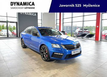 Škoda Octavia RS 2.0TSI 245KM DSG 2019 r., salon PL, f-a VAT, przebieg 123…