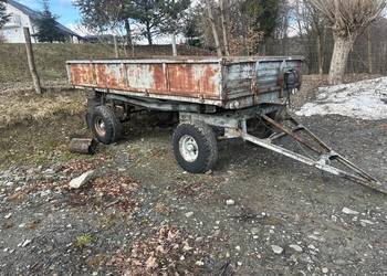 Przyczepa rolnicza Autosan d47 wywrotka tandem