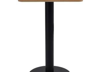 vidaXL Stolik bistro, jasnobrązowy, 50x50 cm, MDF(SKU:286427)