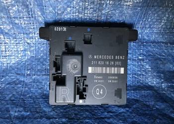 Mercedes W211 Moduł Sterowania Drzwi Prawych A2118201626