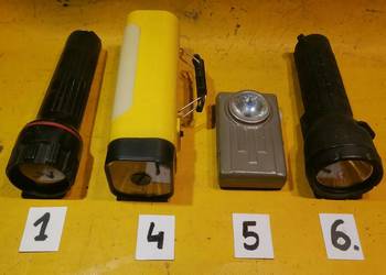 latarka PRL na baterie