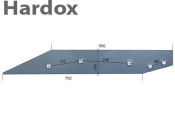 Płoza długa HARDOX 27371601/P części do pługa RABEWERK