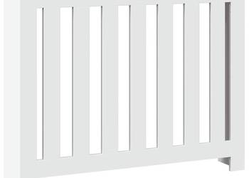 vidaXL Osłona na grzejnik, biała, 104x20x82cm(SKU:852735)