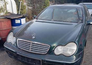 Mercedes C na części, brak silnika