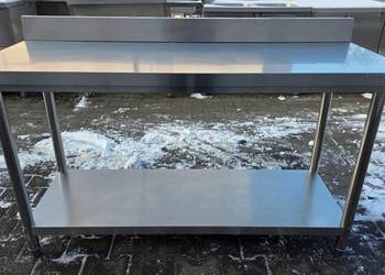 Stół Gastronomiczny z Półką 150/60/85 cm M.1325 N