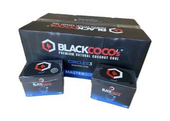 Blackcoco’s Circles3 Diamond Star Węgiel do Fajki Wodnej 20 Kg MasterBox
